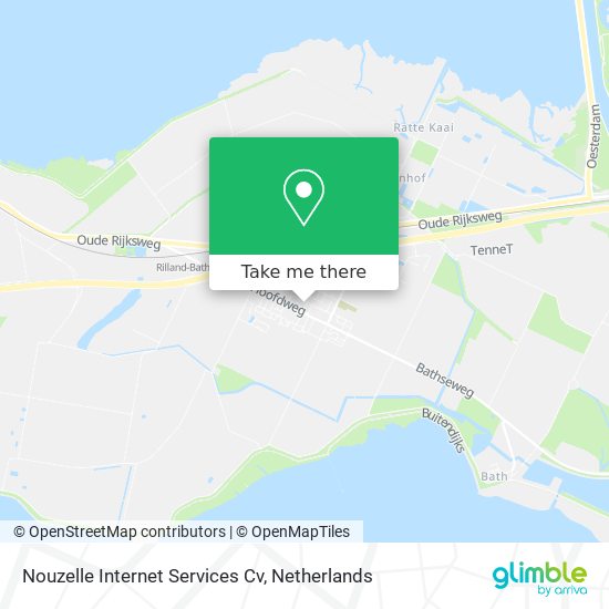 Nouzelle Internet Services Cv map