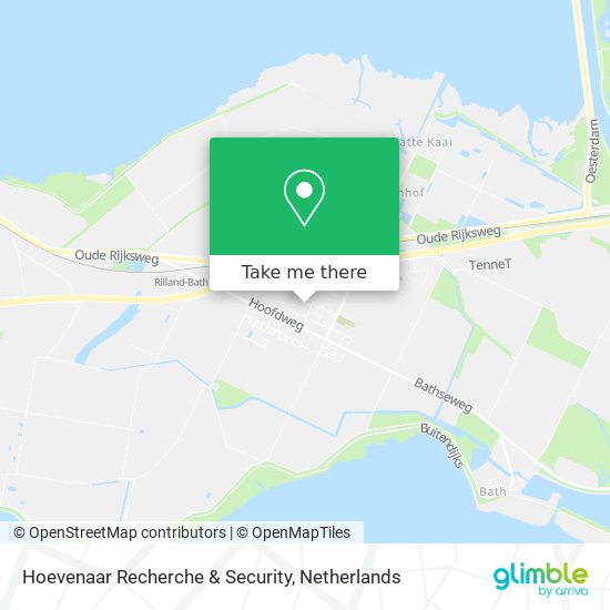 Hoevenaar Recherche & Security map