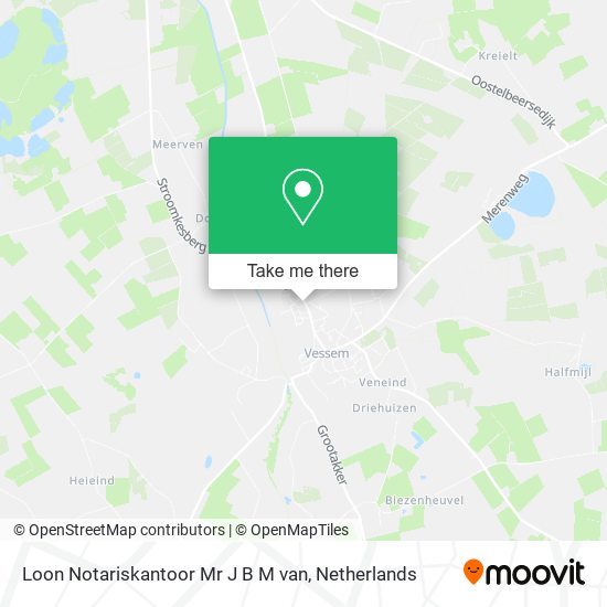 Loon Notariskantoor Mr J B M van map