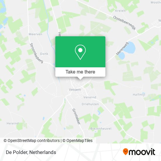 De Polder map