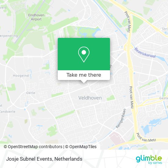 Josje Subnel Events map