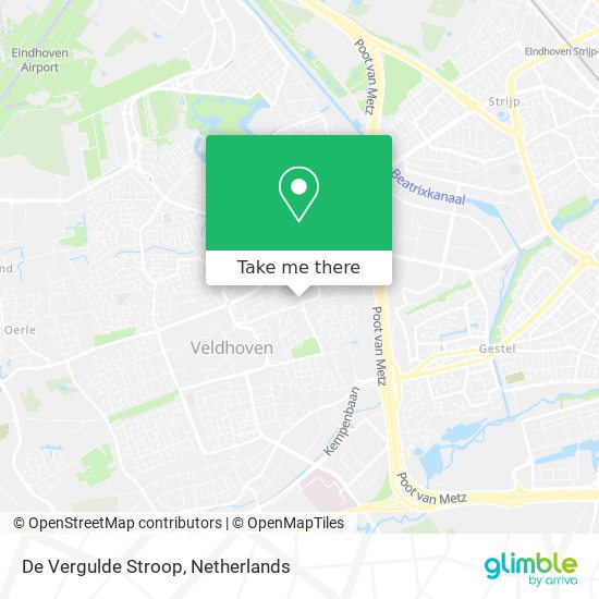 De Vergulde Stroop map