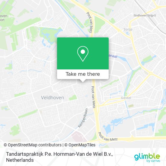 Tandartspraktijk P.e. Hornman-Van de Wiel B.v. map