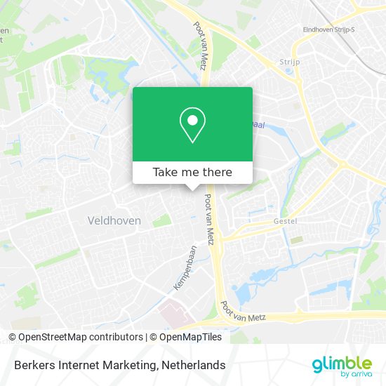 Berkers Internet Marketing map