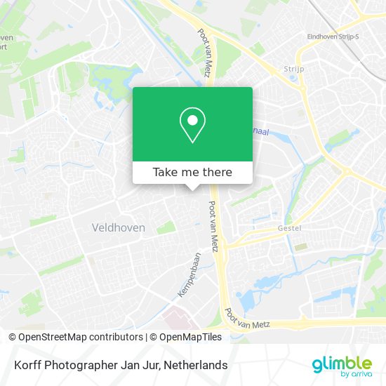 Korff Photographer Jan Jur map