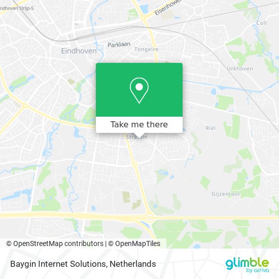 Baygin Internet Solutions map