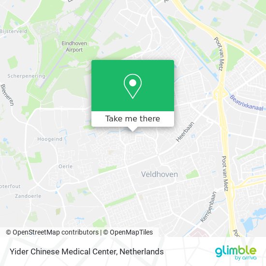 Yider Chinese Medical Center map