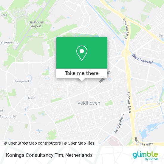 Konings Consultancy Tim map