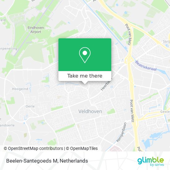 Beelen-Santegoeds M map