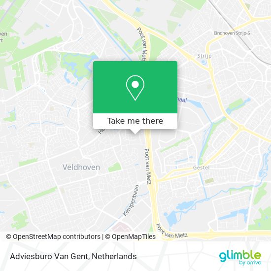 Adviesburo Van Gent map