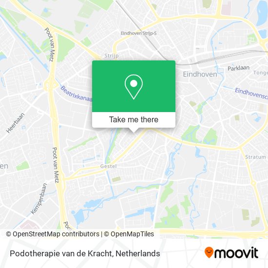 Podotherapie van de Kracht Karte