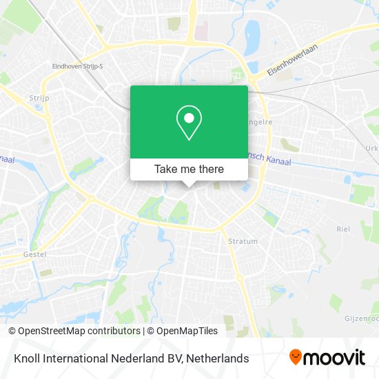 Knoll International Nederland BV map