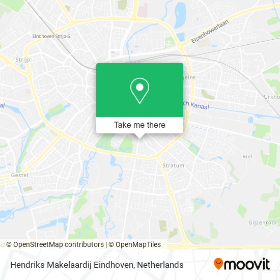 Hendriks Makelaardij Eindhoven Karte