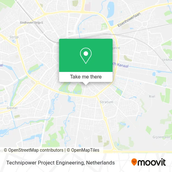 Technipower Project Engineering map