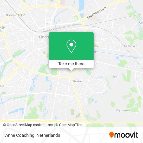 Anne Coaching map