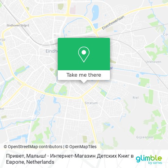 Привет, Малыш! - Интернет-Магазин Детских Книг в Европе map