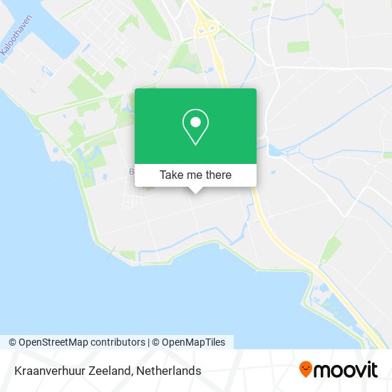 Kraanverhuur Zeeland Karte