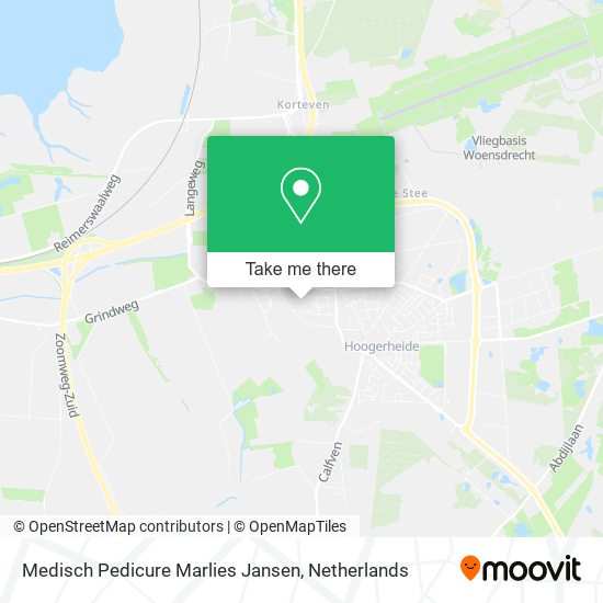 Medisch Pedicure Marlies Jansen map