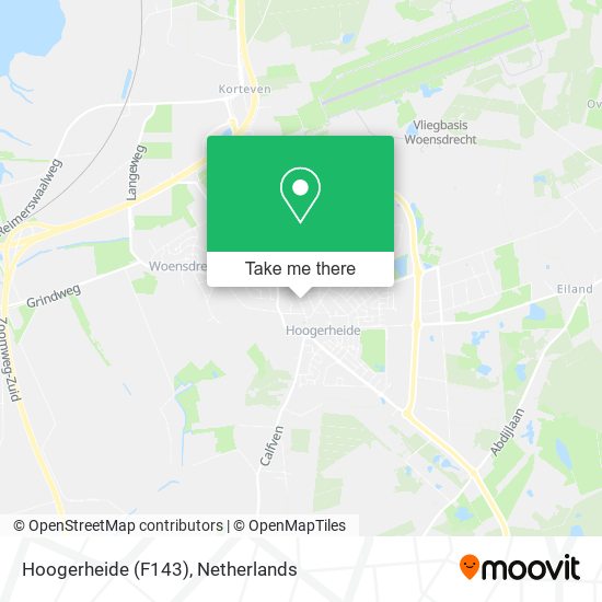 Hoogerheide (F143) Karte
