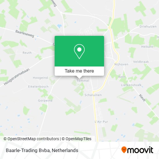 Baarle-Trading Bvba map