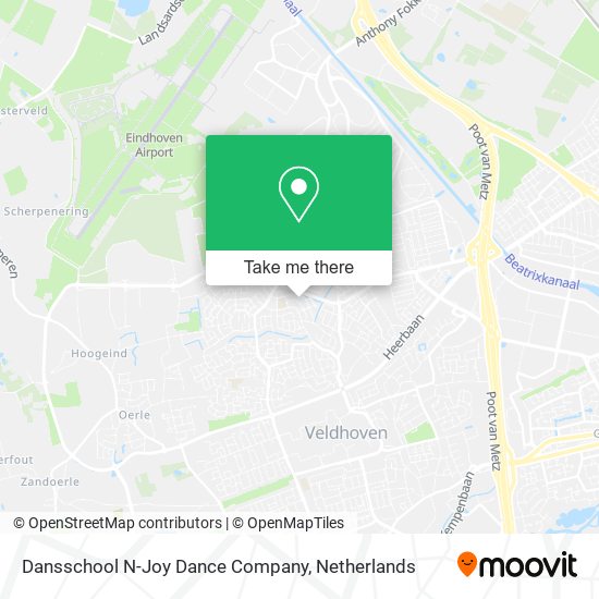 Dansschool N-Joy Dance Company map