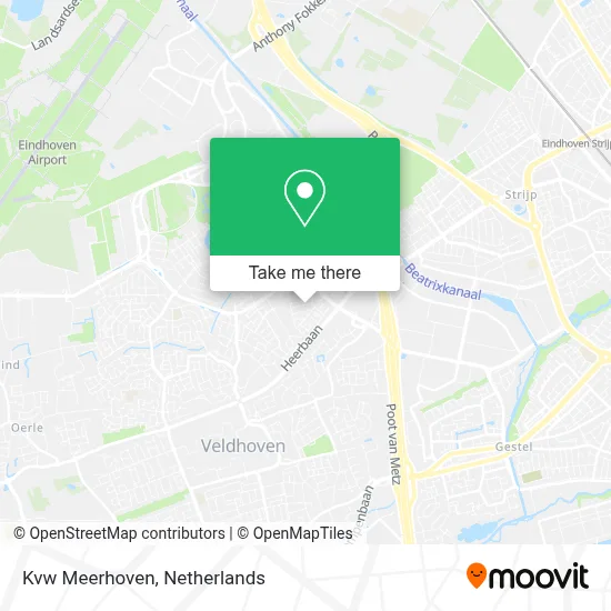 Kvw Meerhoven map