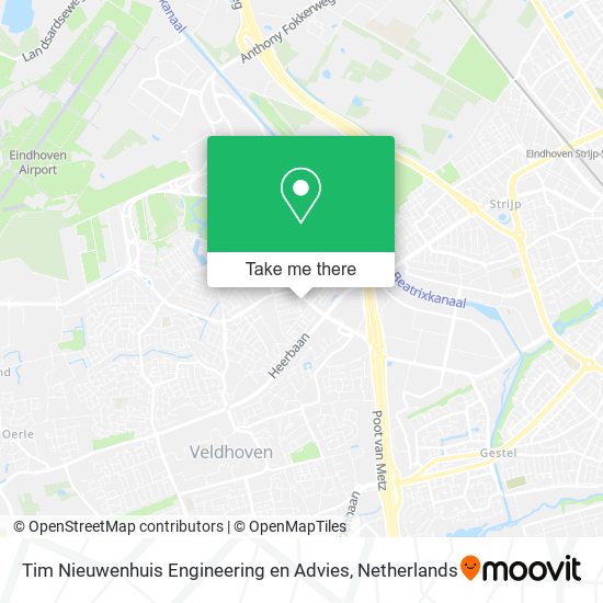 Tim Nieuwenhuis Engineering en Advies Karte