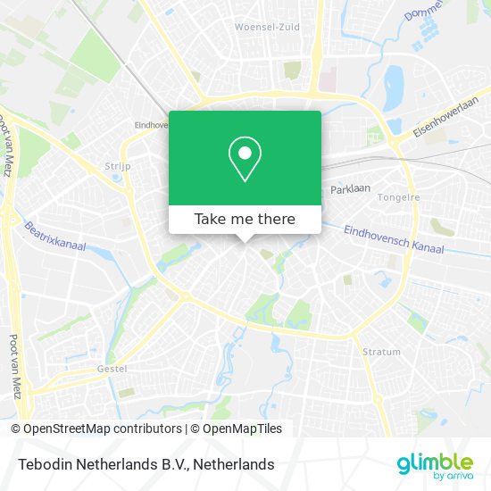 Tebodin Netherlands B.V. map