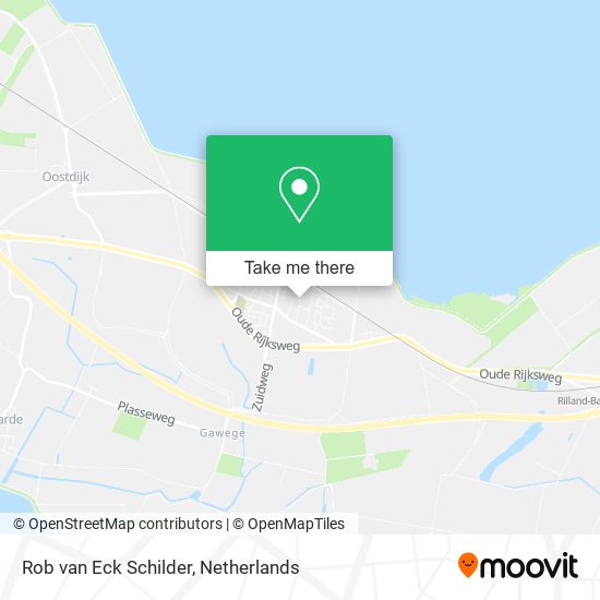 Rob van Eck Schilder map