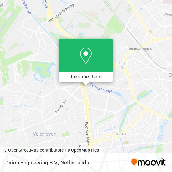 Orion Engineering B.V. map