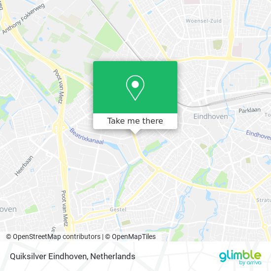 Quiksilver Eindhoven map