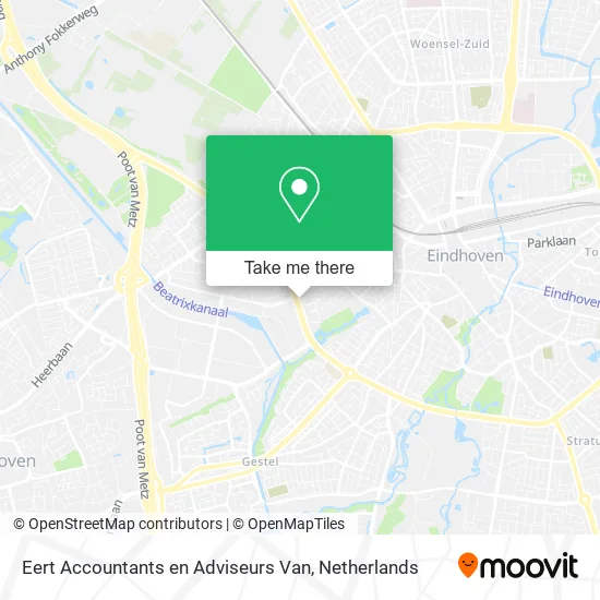 Eert Accountants en Adviseurs Van map