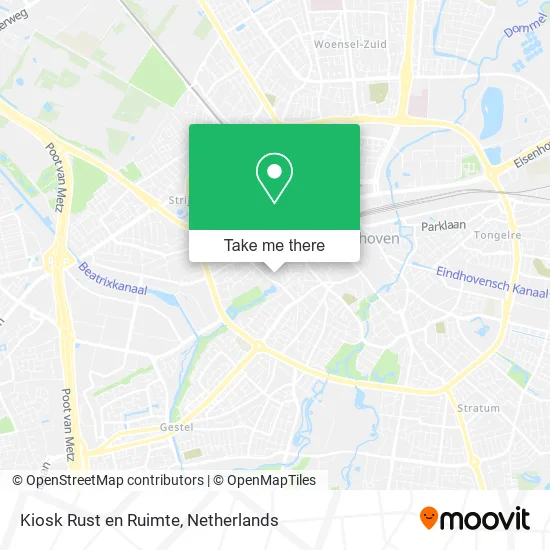 Kiosk Rust en Ruimte map