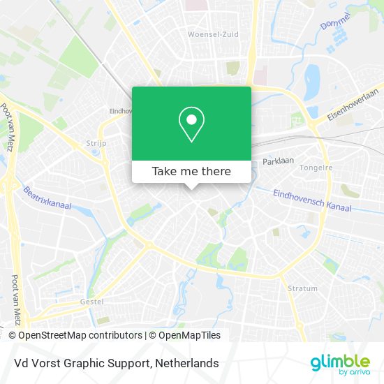 Vd Vorst Graphic Support map