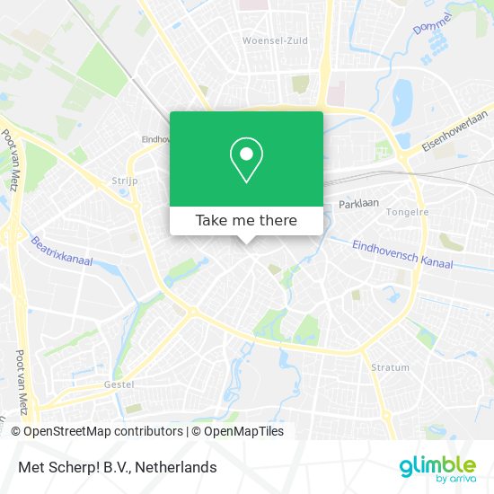 Met Scherp! B.V. map