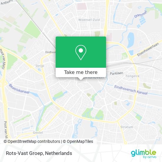 Rots-Vast Groep map