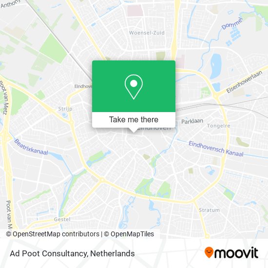 Ad Poot Consultancy map