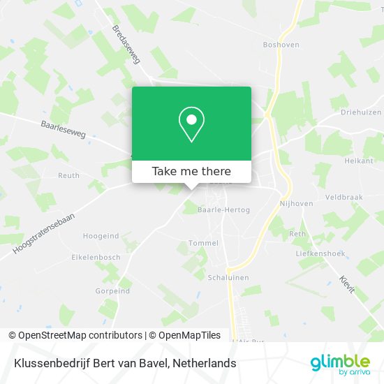 Klussenbedrijf Bert van Bavel map
