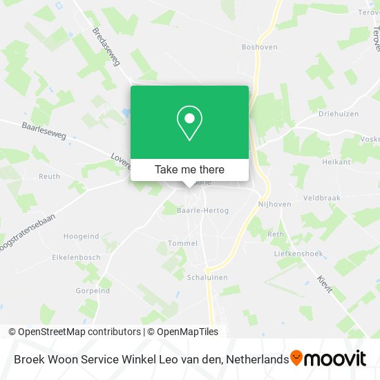 Broek Woon Service Winkel Leo van den Karte