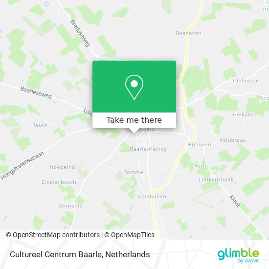 Cultureel Centrum Baarle map