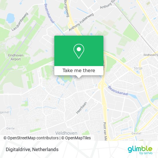 Digitaldrive map