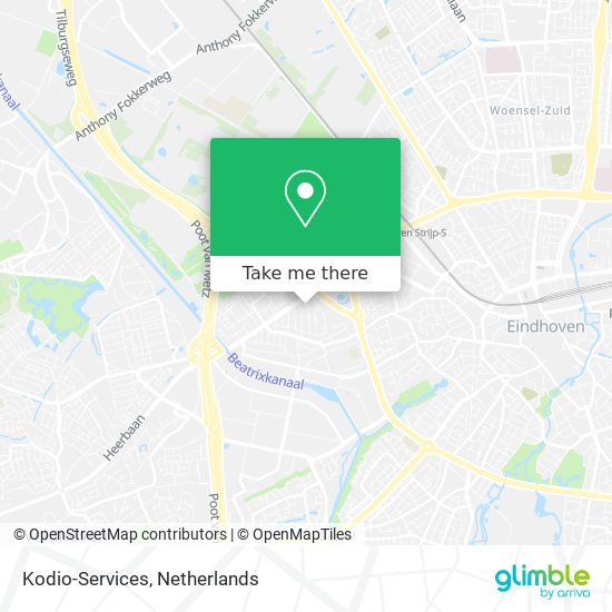 Kodio-Services map