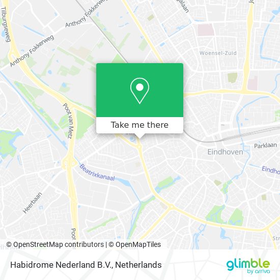 Habidrome Nederland B.V. map