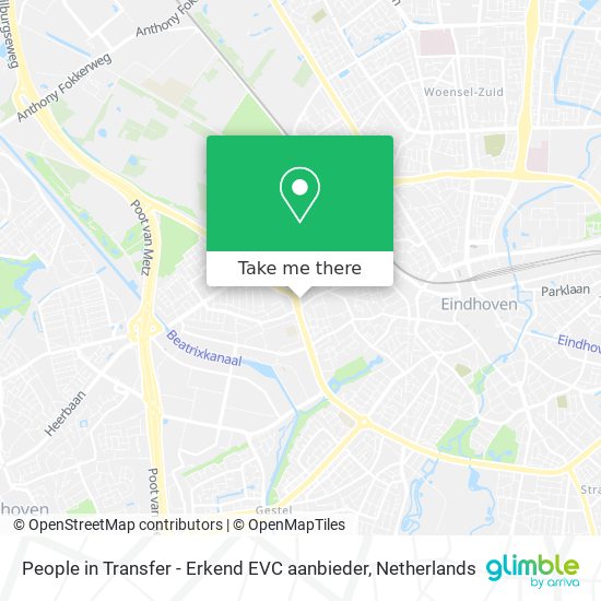 People in Transfer - Erkend EVC aanbieder map