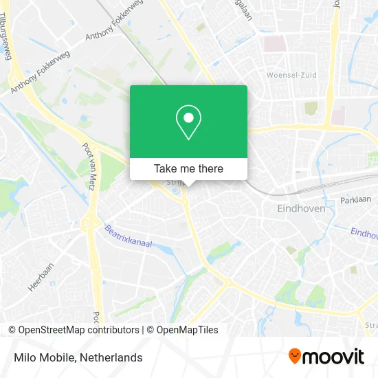 Milo Mobile map