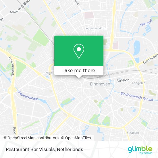 Restaurant Bar Visuals map