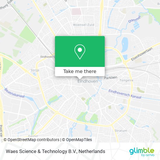 Waes Science & Technology B.V. map