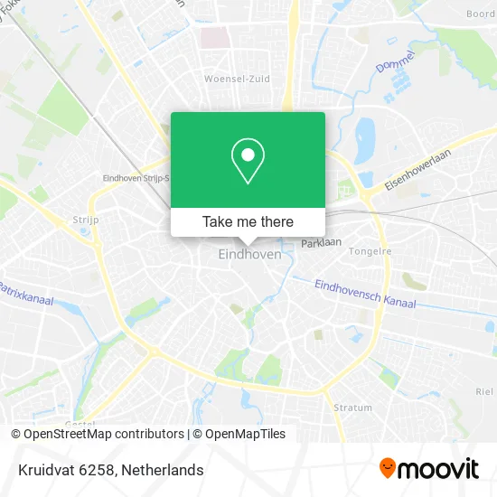 Kruidvat 6258 map
