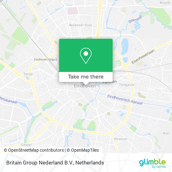 Britain Group Nederland B.V. map