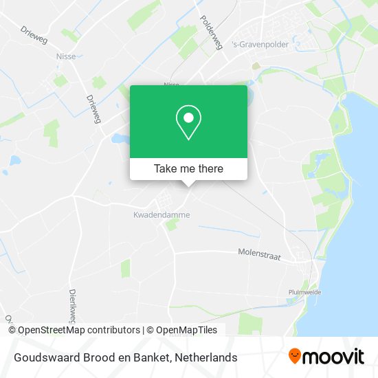 Goudswaard Brood en Banket map